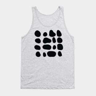 Organic black dots Tank Top